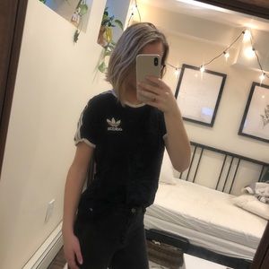 Adidas Stripe T Shirt